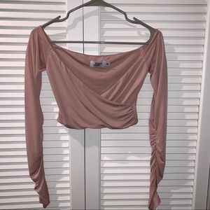 Tiger mist cropped top